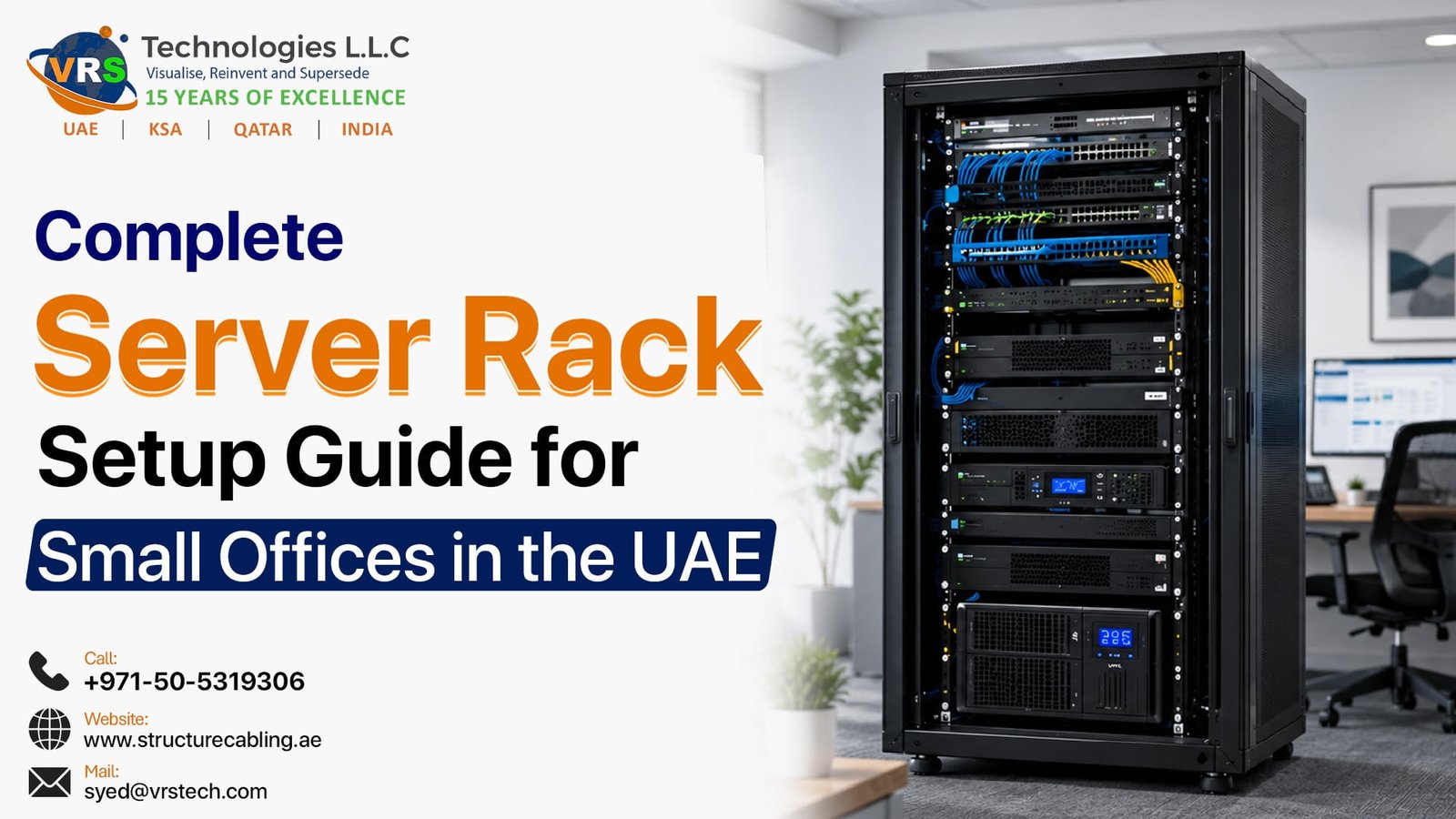 Server Rack Cable Management in Dubai 